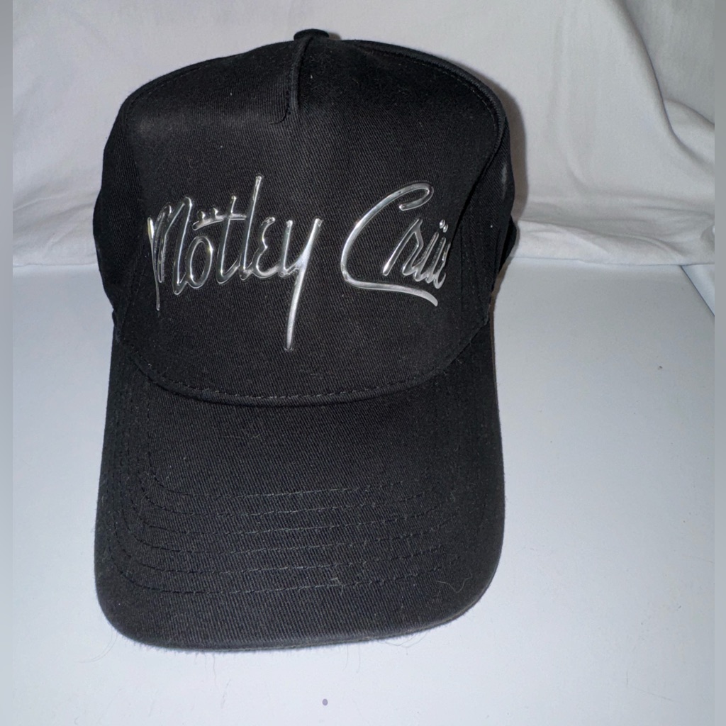 Cap Mtley Cre Sliver Logo Adjustable Cap Mtley Cre Sliver Logo Adjustable